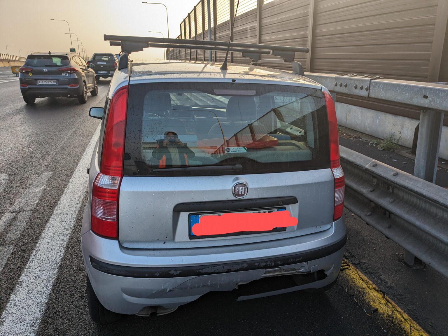 車に追突されてしまい、日曜日にティチーノに行くことになっています。 チケットを危険にさらすことはありますか?