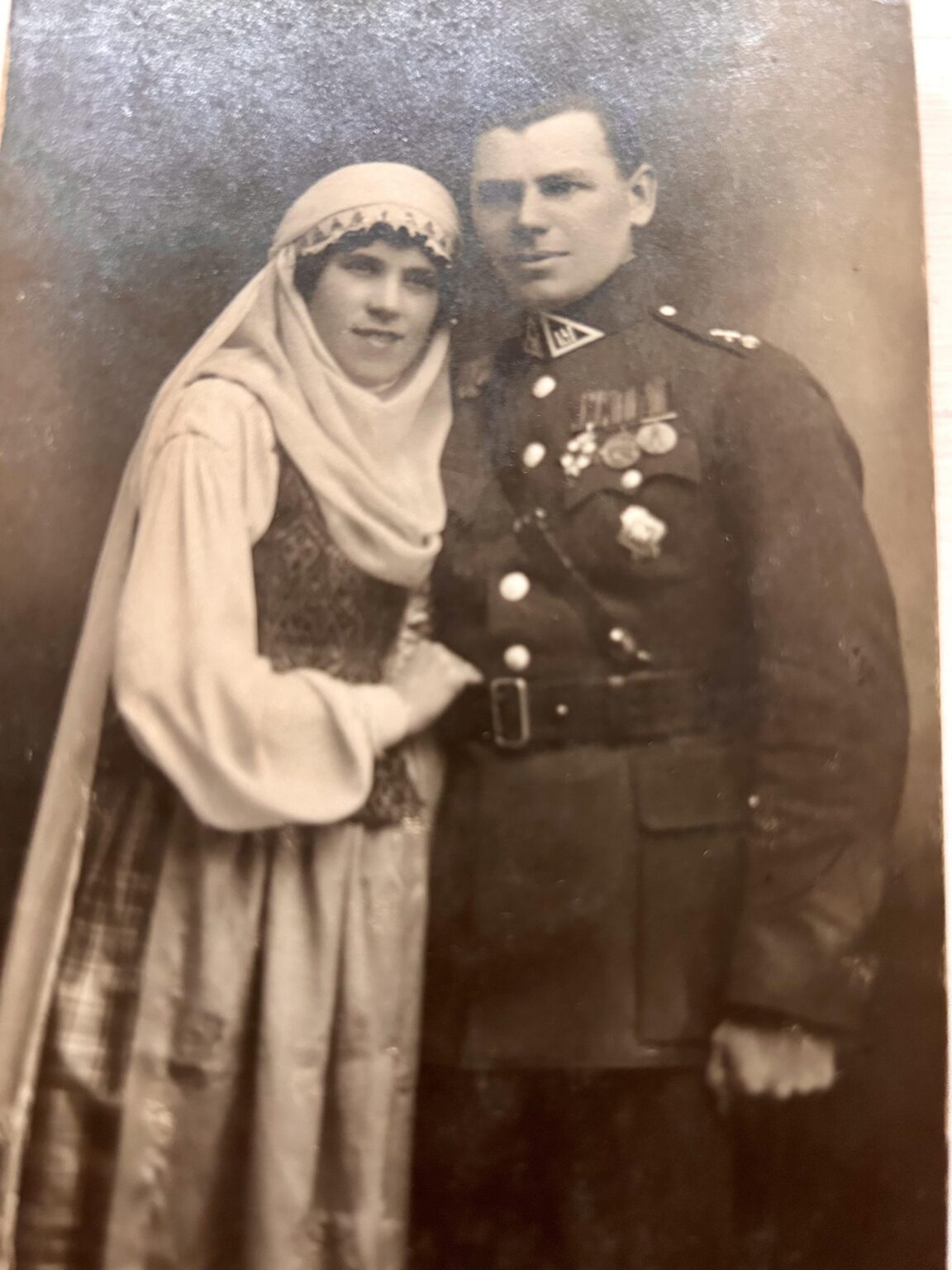 私の祖父母の結婚式 1930 年頃