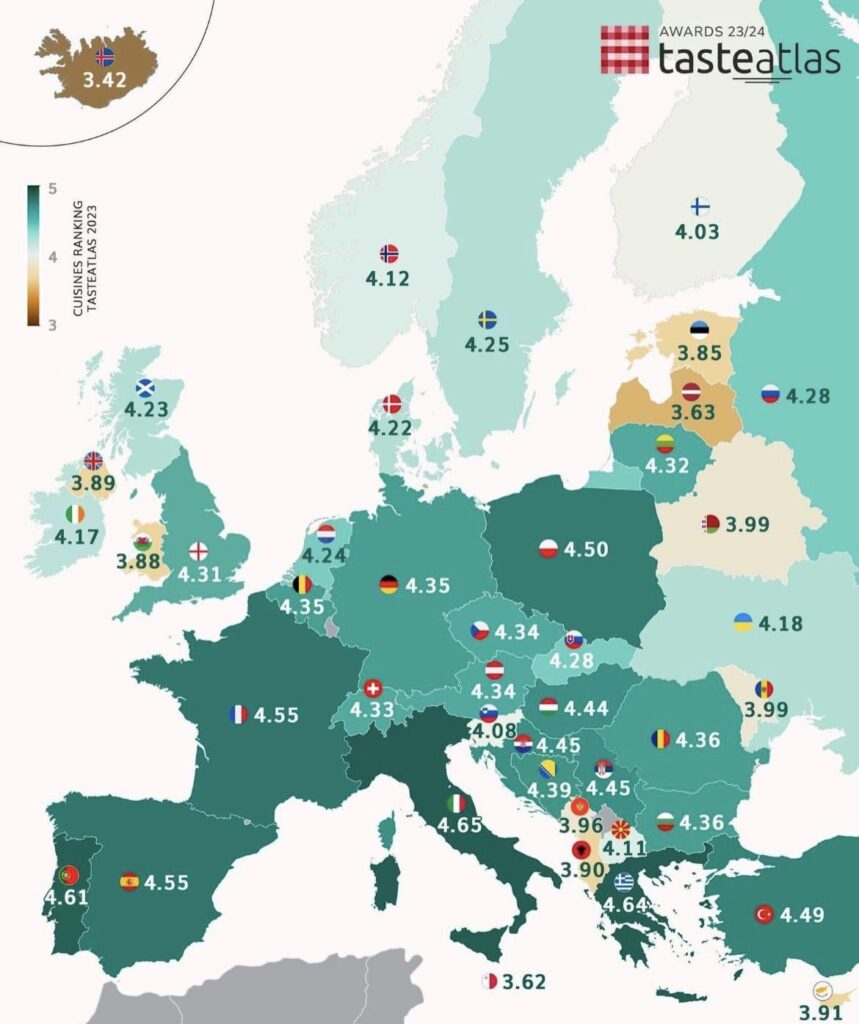 なぜギリシャからこんなに遠いのでしょうか？ 料理も似てると思った