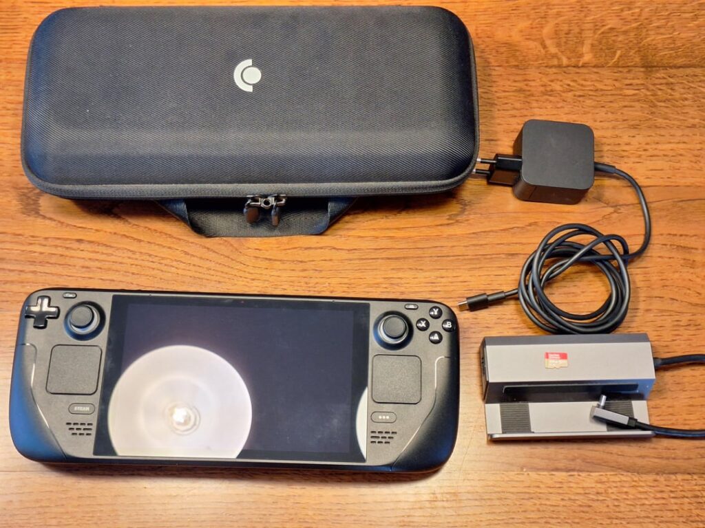 スチームデッキ + アクセサリーを $379.99 で販売。多少の交渉可能。