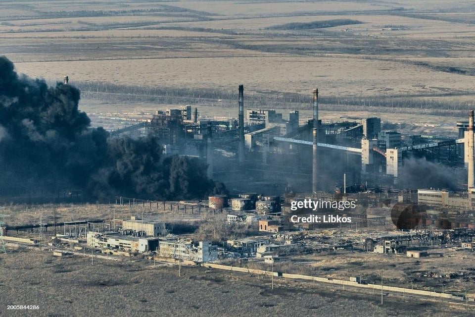 ⚡️シルスキー大統領は、ドネツク州アヴディウカからのウクライナ軍の撤退を発表した。 写真は2月14～15日。