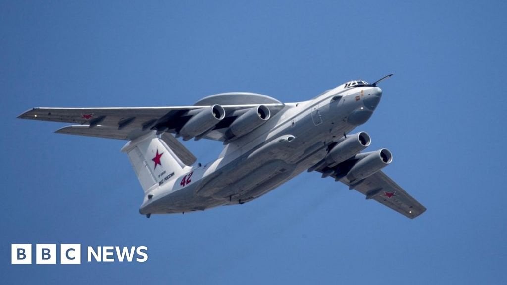 ウクライナは数週間でロシアのA-50偵察機2機目を撃墜したと発表