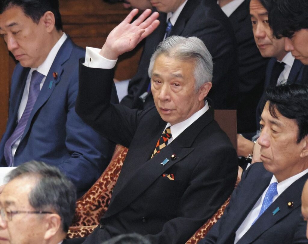 宗教を所管する盛山正仁文科相が旧統一教会系から選挙支援「写真があるなら推薦状を受けたのでは」言葉濁す