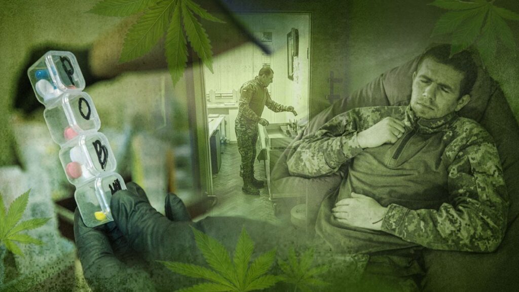ウクライナ、トラウマ治療に大麻に頼る