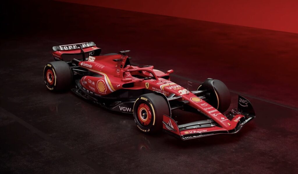 フェラーリ SF-24 発表: 95% 新しいシングルシーターの新しいカラーリング