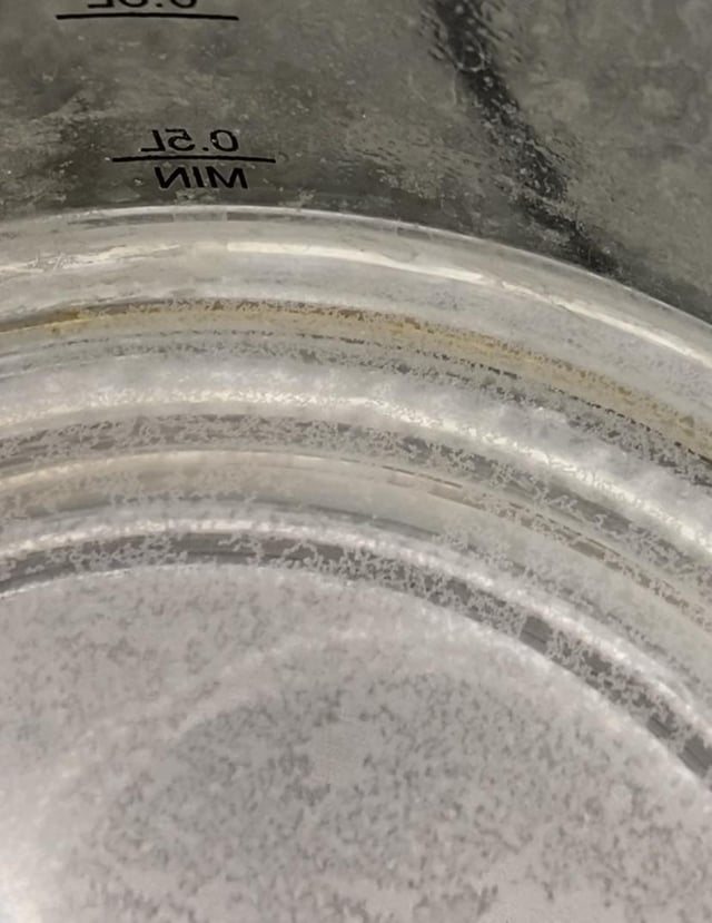 アセット5リットルの水に沈殿します。