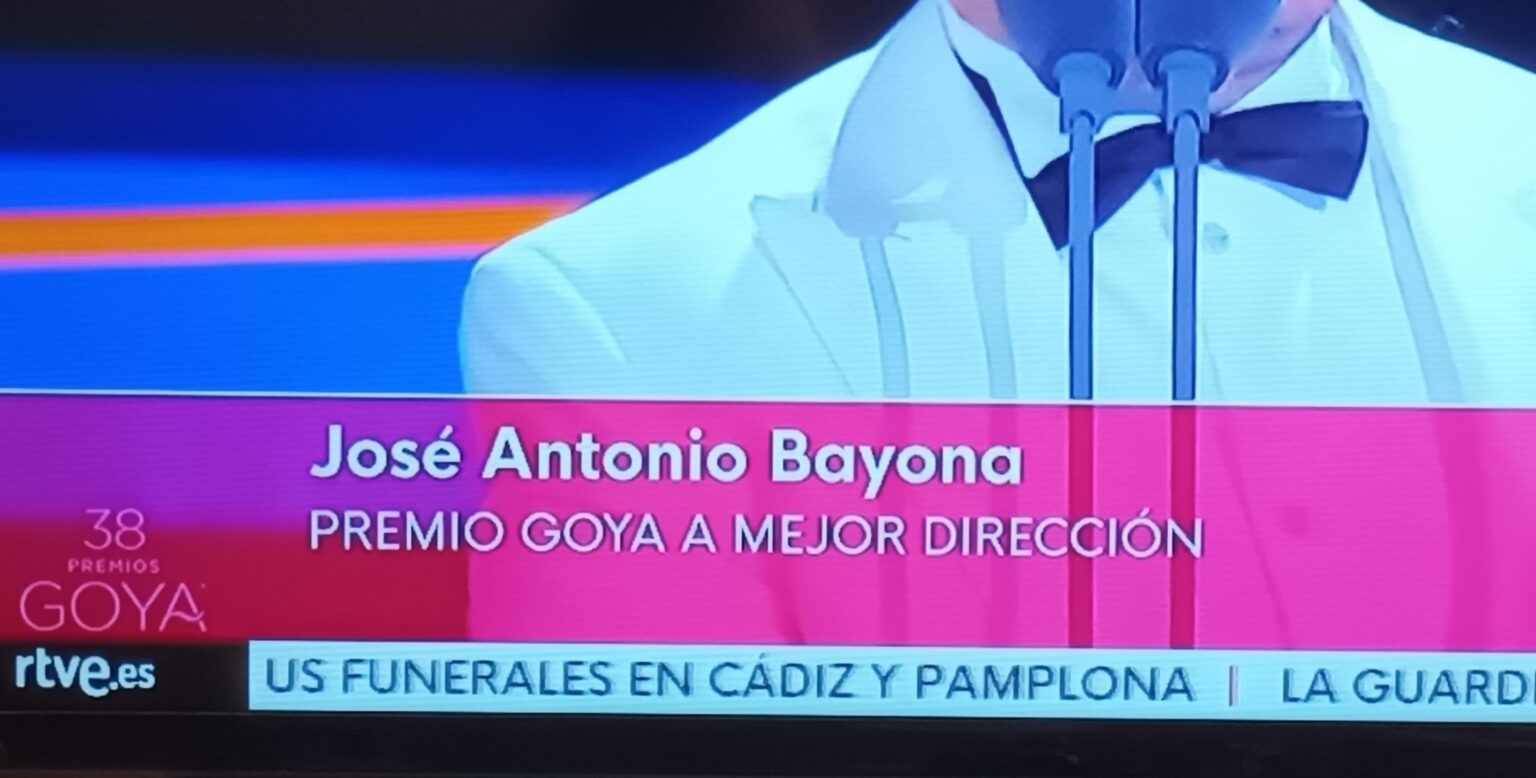 JA Bayona、The Snow Societyの最優秀監督賞を受賞