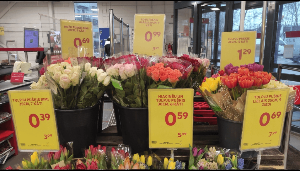 誰かがまだ花を買う時間がない場合。