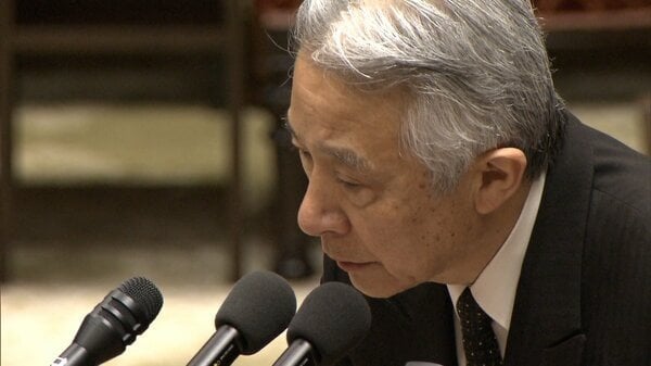 【速報】林長官が盛山文科相を続投させる方針を表明 立憲の不信任決議案を明日20日否決へ