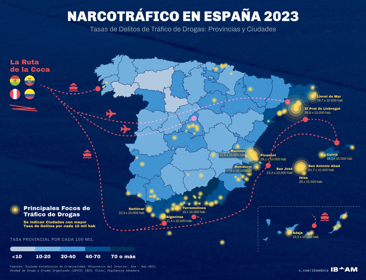 2023 年スペインの麻薬密売 🔍 2023 年スペインの麻薬密売 🔍