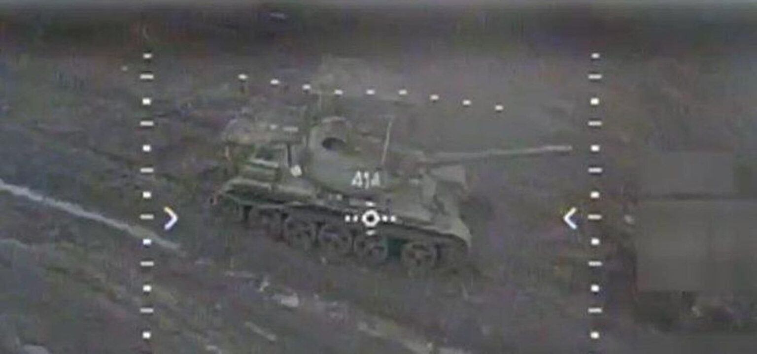 ロシアは70年前に製造されたT-55戦車を直接攻撃に配備することは想定されていなかった。 しかしその後、ロシアは絶望的になった。