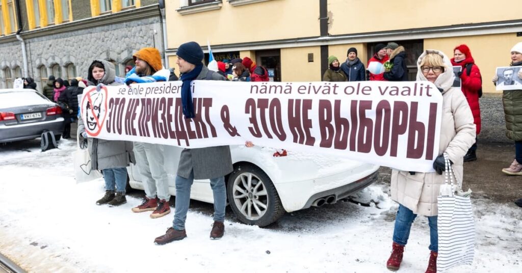 出口調査によると、フィンランドに住むロシア人のわずか10％がプーチンに投票した。 イールニュース