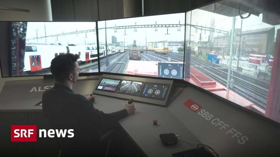 自動化列車 - SBB が初めて遠隔制御機関車をテスト