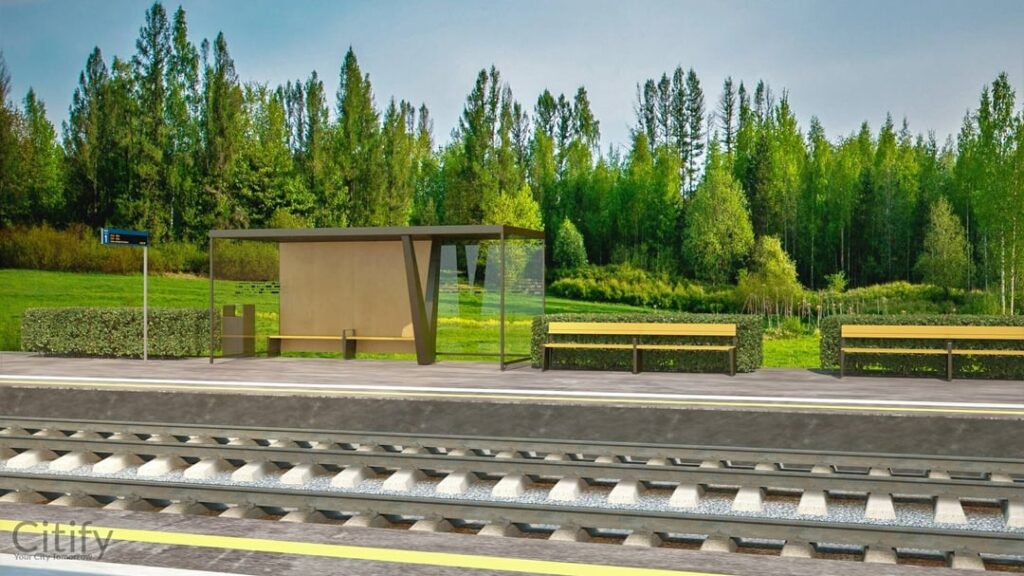 新しいリガ - ボルデラージャ旅客線の「Slokas iela」駅の建設が始まる。