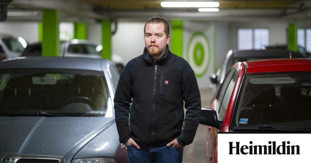 昨年、市内中心部の駐車料金として45万ISKを支払った - Heimildin.is