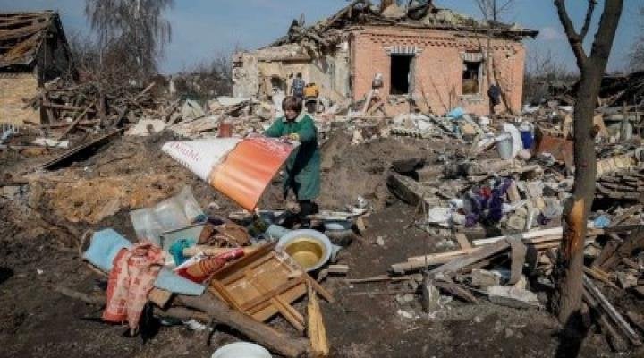 ロシアのミサイル攻撃でウクライナのハリコフの電力供給にダメージ