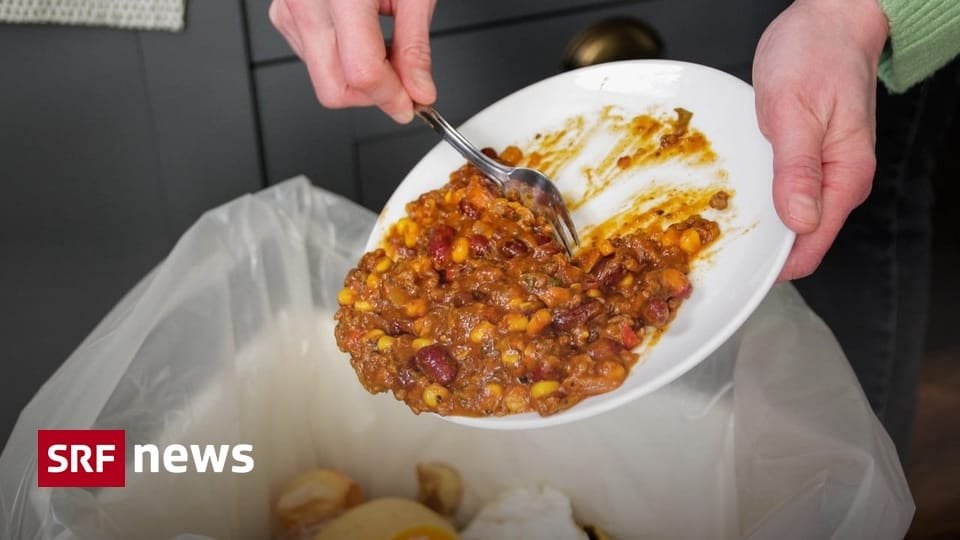 食品廃棄物：スイスがヨーロッパでトップの座を占める