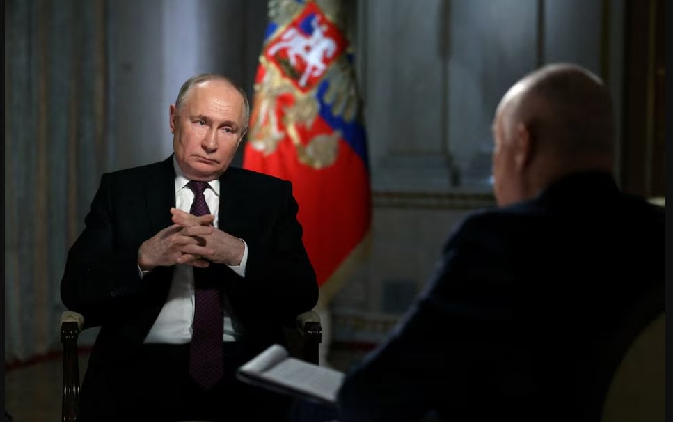 プーチン大統領、ウクライナ併合地域を含む有権者にロシアの将来を決定するよう求める