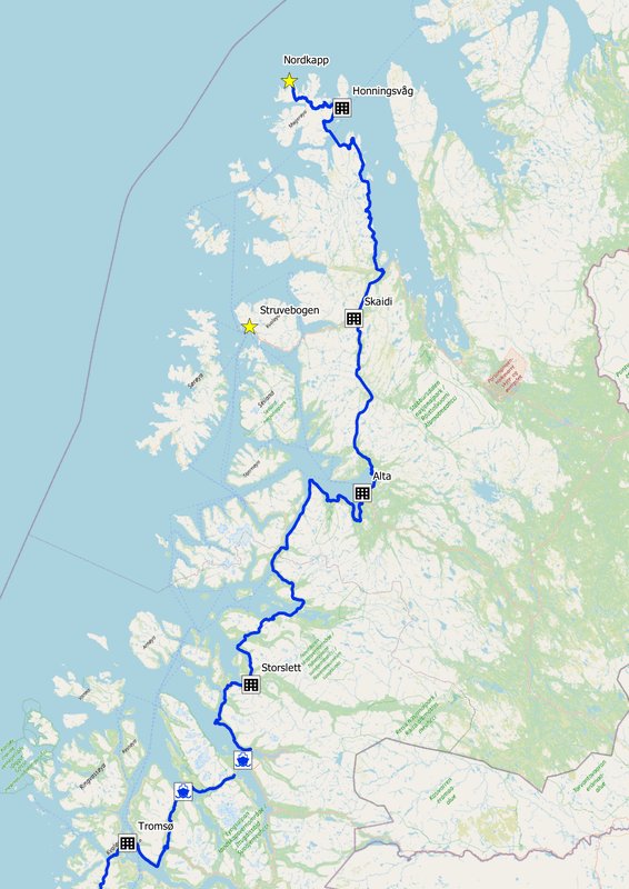 ノルウェー西海岸を北から南へサイクリング - 寄り道のためのアイデア