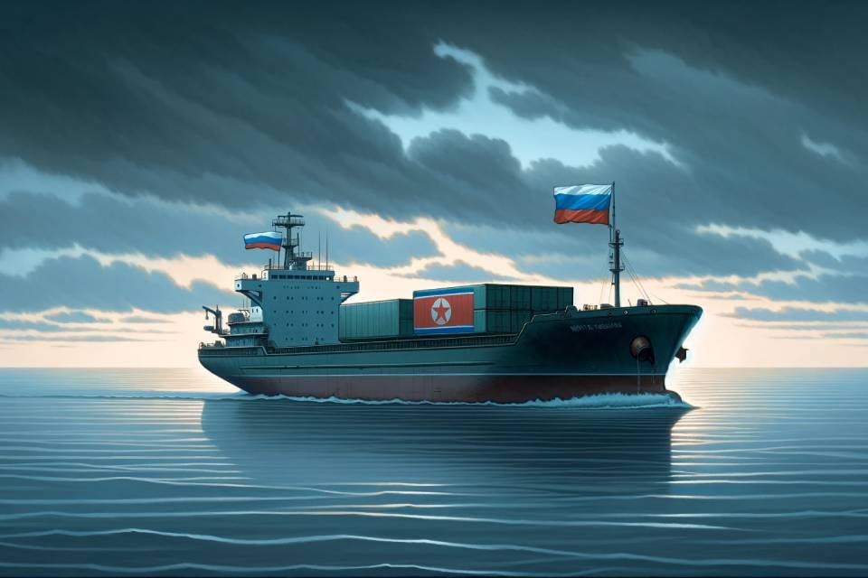 ロシアのボストーチヌイ港で新たな北朝鮮兵器が輸送
