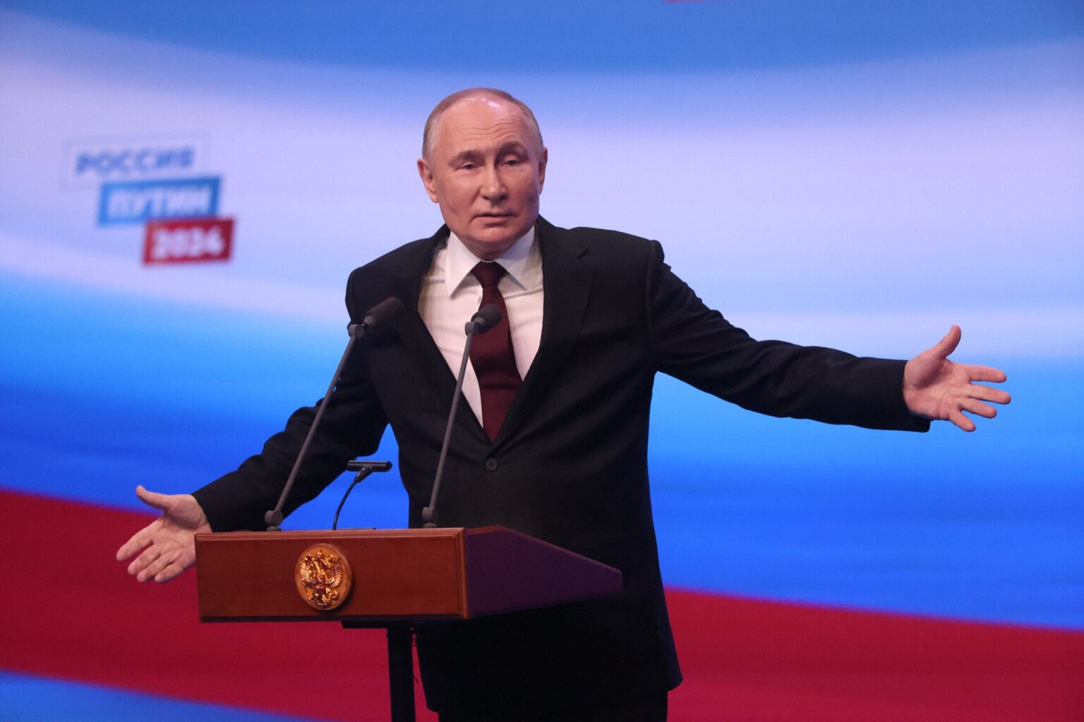 プーチン大統領、地滑り的「勝利」にもかかわらず反対の「明らかなシグナル」を受け取った