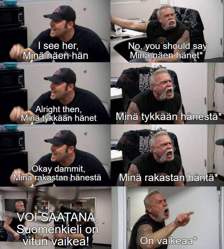 フィンランド語を学ぶ