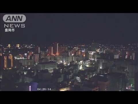 青森・岩手震度5弱 津波なし　青森で2人けが(2024年4月2日)