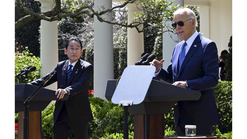 [政治] 岸田首相、自衛隊と在日米軍の「指揮統制枠組み向上」を表明…日米首脳共同記者会見