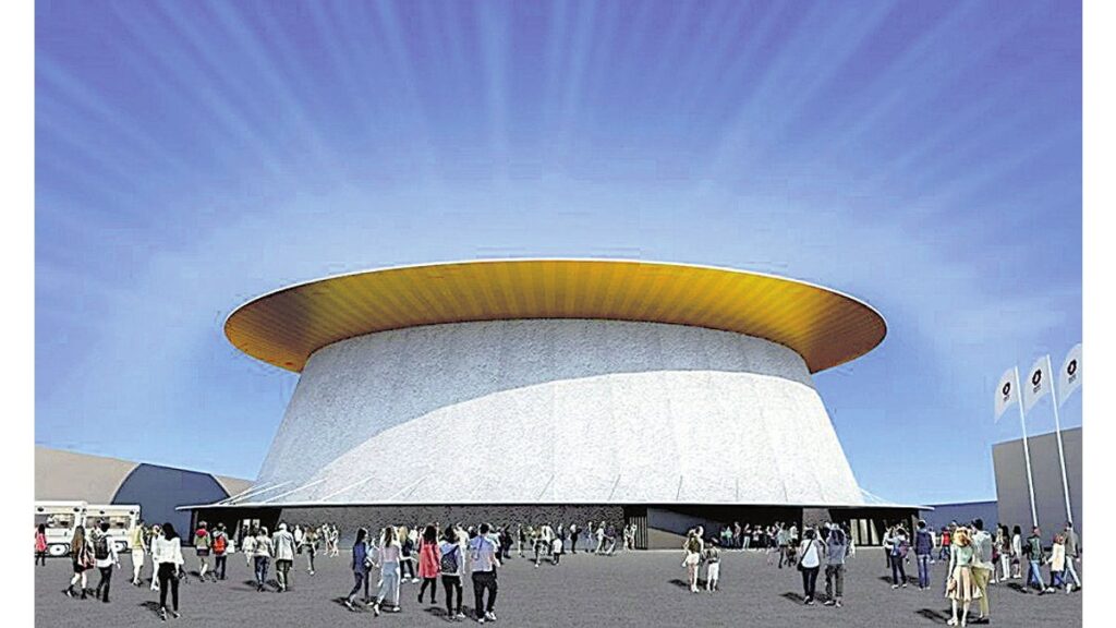 [２０２５大阪・関西万博] 開会式や閉会式を行う会場の愛称は「シャインハット」…黄金に輝く円形の大屋根の特徴から命名