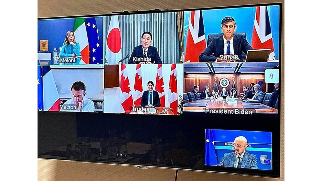 [政治] 岸田首相「当事者に事態の沈静化と自制を強く働きかけていくべき」…Ｇ７首脳会合で表明