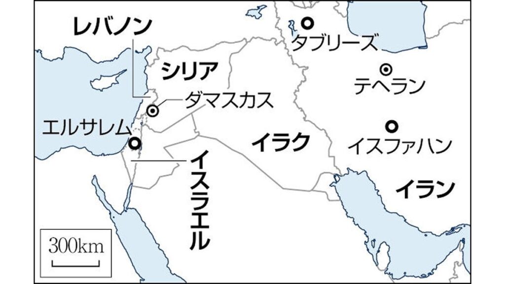 [国際] イラン中部イスファハンの空軍基地への攻撃、規模や被害程度は不明…標的を絞った限定的か