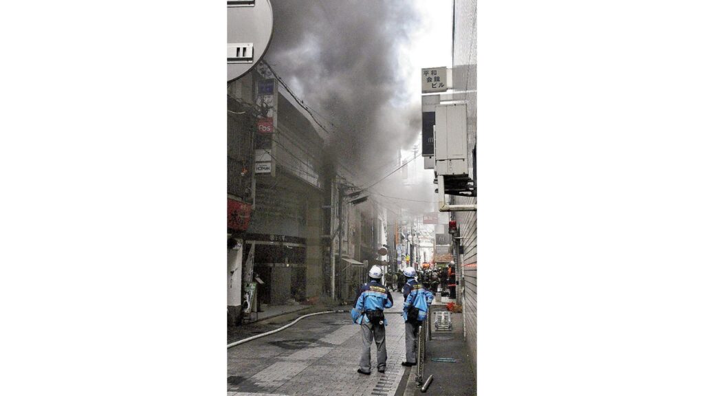 [ニュース] 北九州市中心街でまた火災、アーケードに煙が充満…店主ら落胆「どうしてこんなに続くのか」