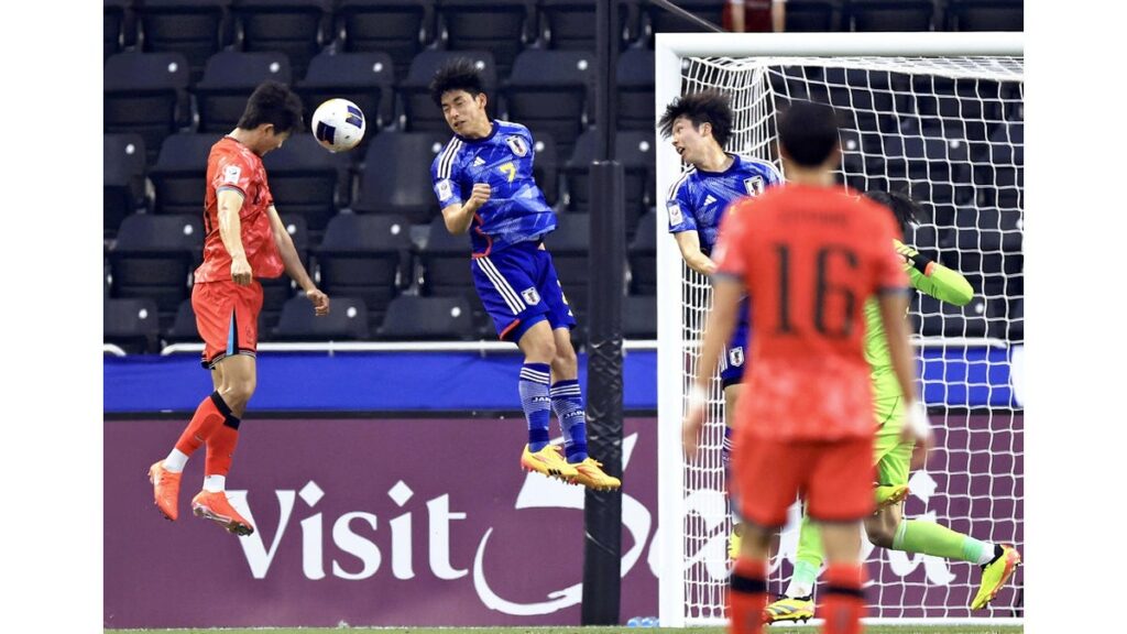 [パリオリンピック２０２４] Ｕ―２３日本、韓国に敗れ２位通過…準々決勝で開催国カタールと対戦