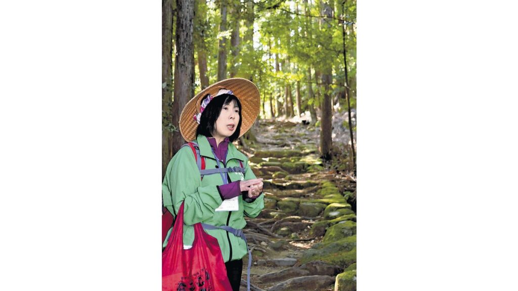 [私の熊野古道] 癒やしの道に導かれ 熊野古道ガイド 福田美紀さん