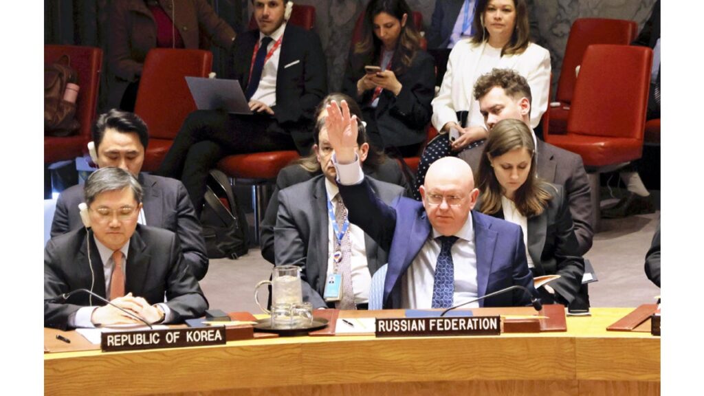 [国際] 宇宙空間に核配備禁止の決議案、国連安保理で否決…ロシアが拒否権行使「ばかげている」