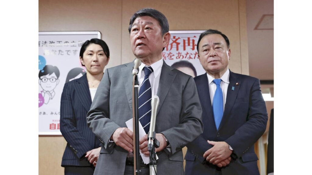 [衆院選] 衆院３補選全敗で自民党・茂木幹事長「大変厳しい結果だった、非常に逆風が強かった」