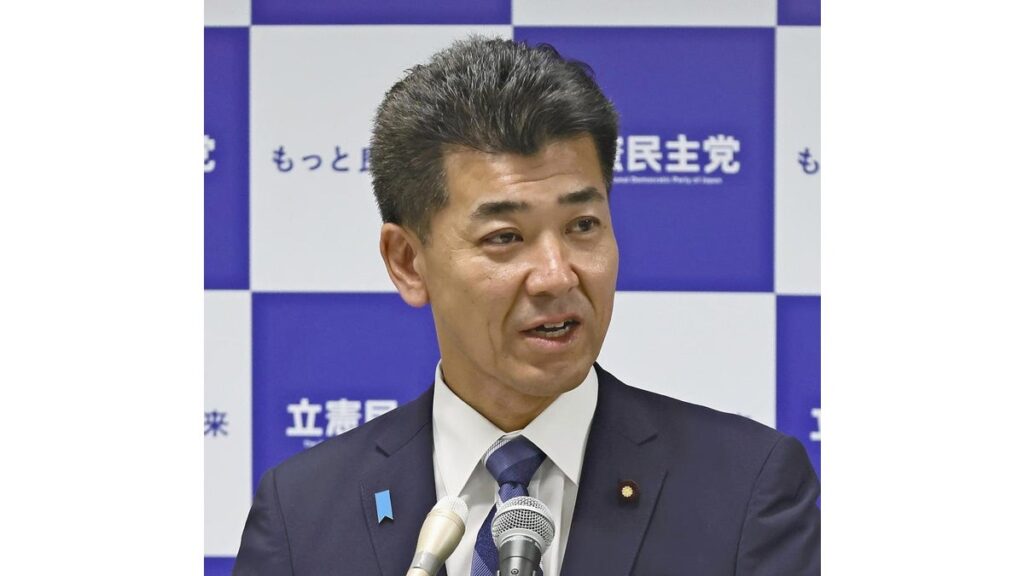 [衆院選] 補選３戦全勝の立民・泉代表「自民の改革が進まなければ、早期の衆院解散を求めたい」