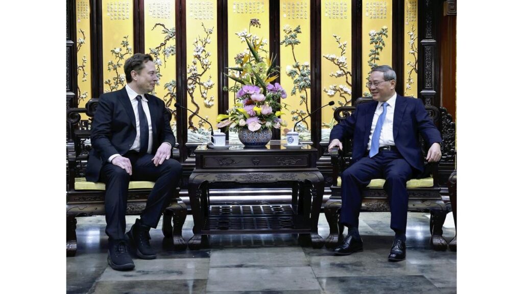 [経済] 中国、テスラＥＶの政府機関乗り入れ禁止を解除…マスク氏と会談の李強首相「経済協力の成功例」