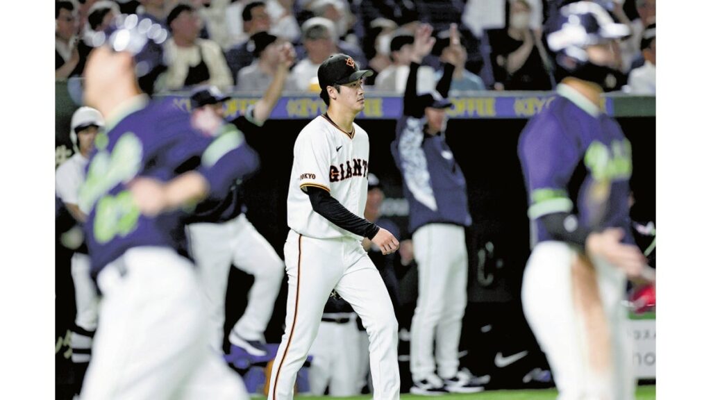 [プロ野球] 変化球の制球に苦しんだ巨人・西舘、阿部監督が求めるのは「次はやってやるぞという負けん気」