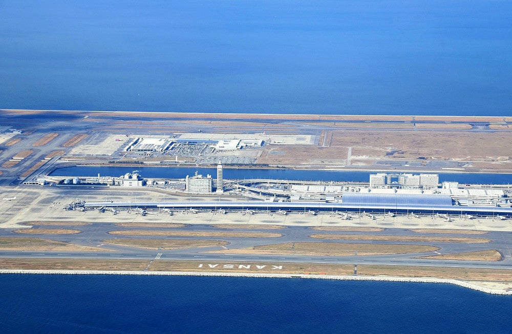 関西国際空港（読売ヘリから）