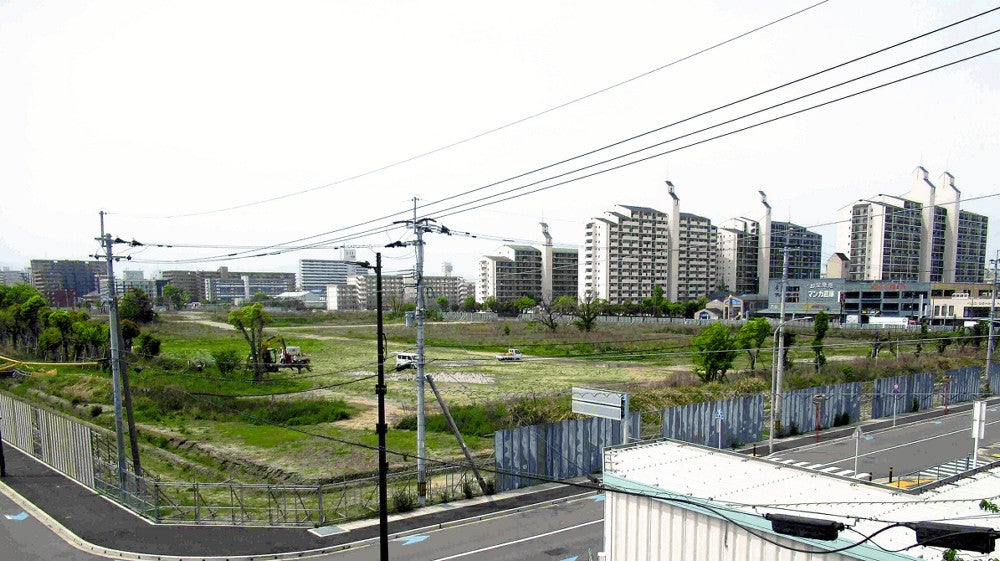 九大箱崎キャンパス跡地（福岡市東区で）