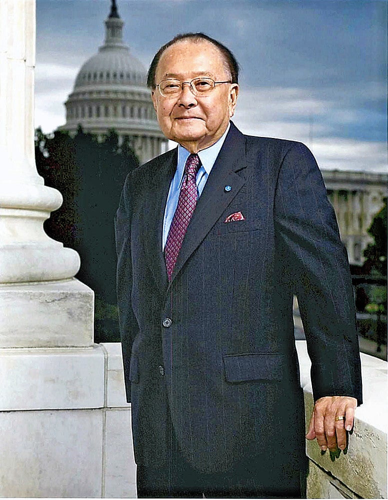 ダニエル・イノウエ氏（八女市提供）