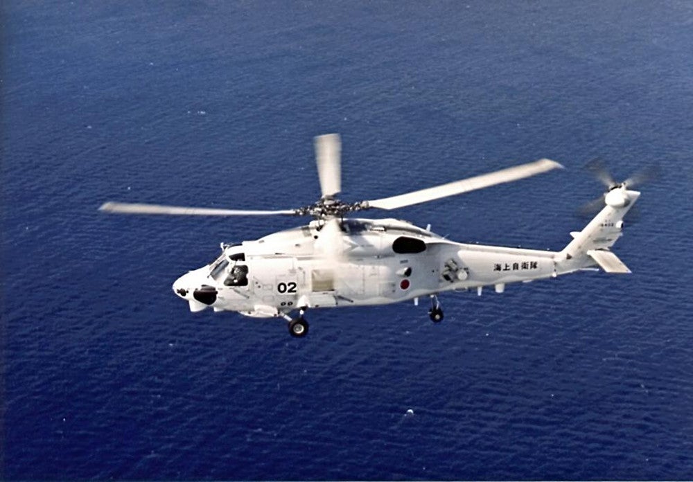 消息を絶った海上自衛隊の「ＳＨ－６０Ｋ」と同型機（海上自衛隊ホームページより）