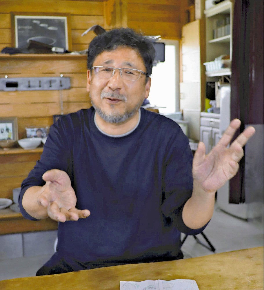 船小屋温泉郷を中心にした筑後地区の活性化に取り組む安西さん