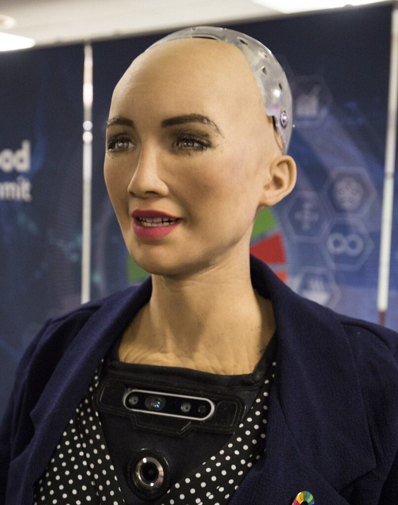 私はそれを知っていた。 ファーストレディはロボットだ。