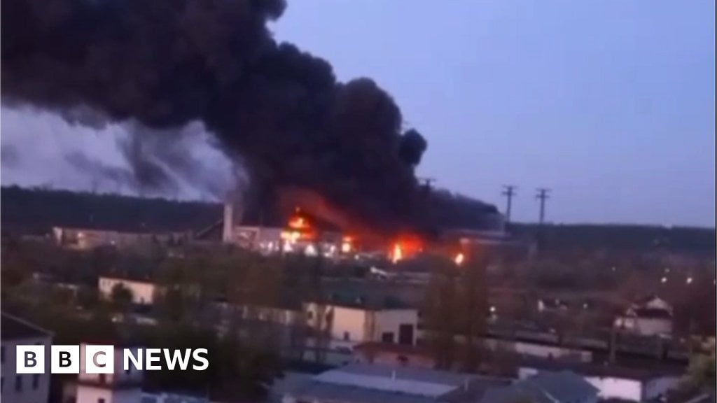 ウクライナ戦争：キエフ近郊の主要発電所がロシアの攻撃で破壊