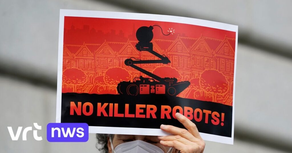 ベルギーは「殺人ロボット」を禁止する世界初の国になりたい：「機械にとって、すべては白か黒かだ」