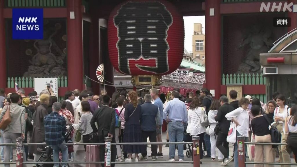 3月 国内宿泊者数 延べ約5486万人 前年同月比8.2％増 過去最高 | NHK - nhk.or.jp