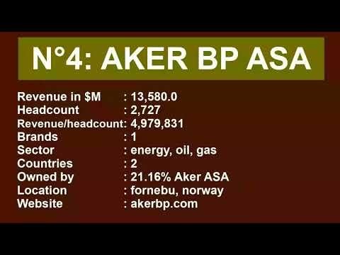 ノルウェー企業トップ10