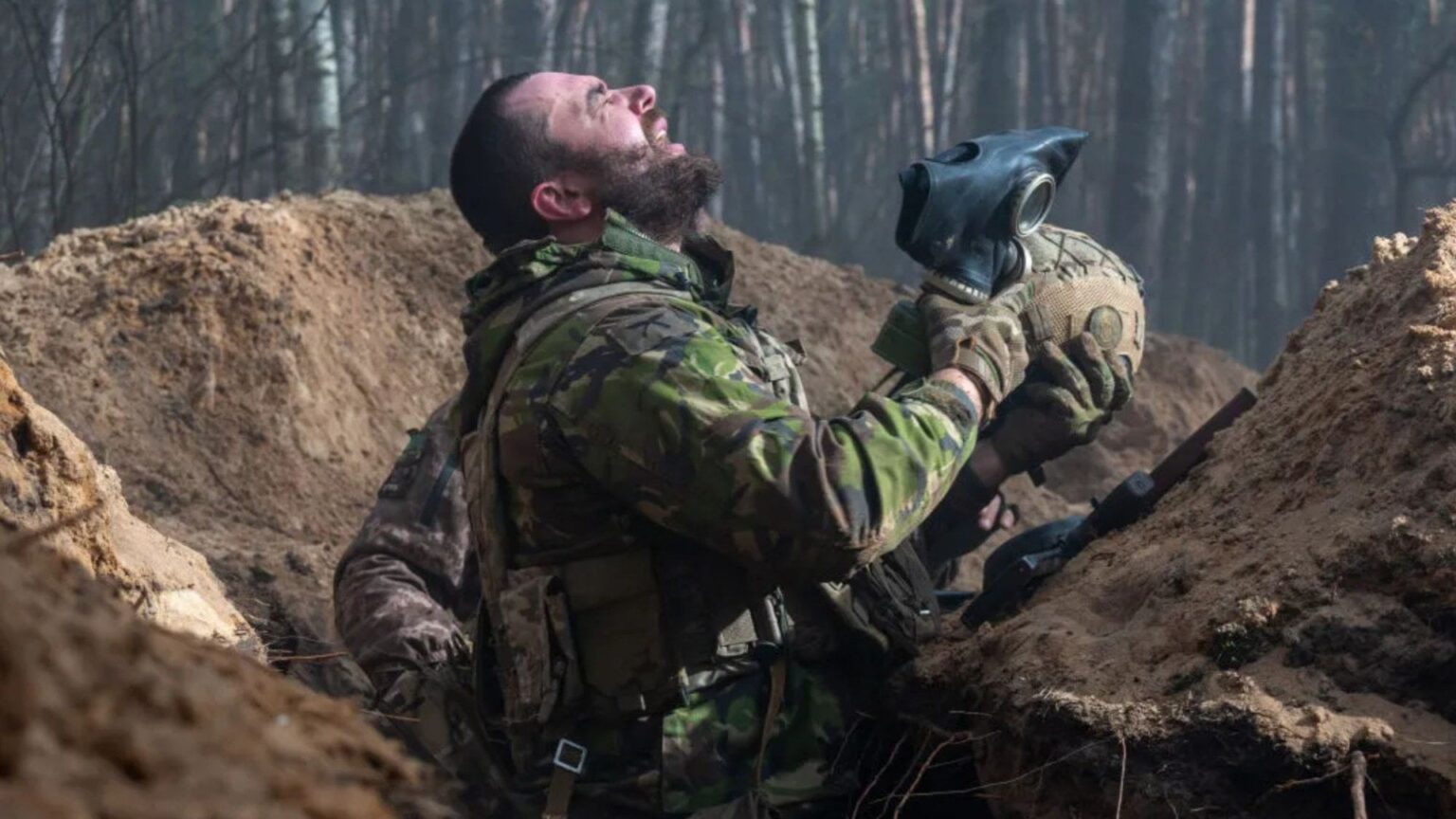 プーチン軍は「ウクライナ兵士に毎日化学攻撃を行っている」